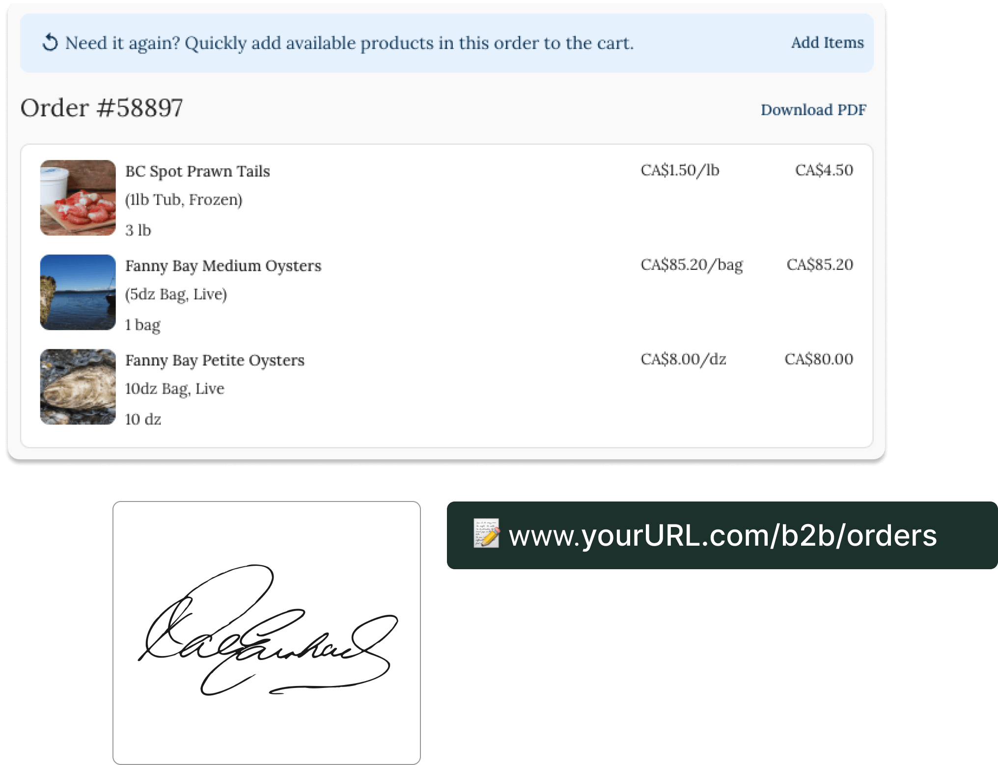 Invoice and Payments Screenshot