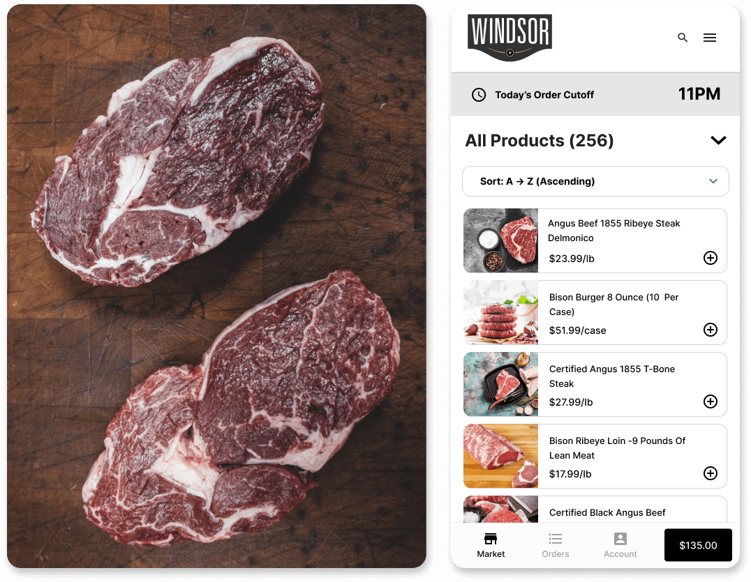 Sell Meat Online Screenshot 1